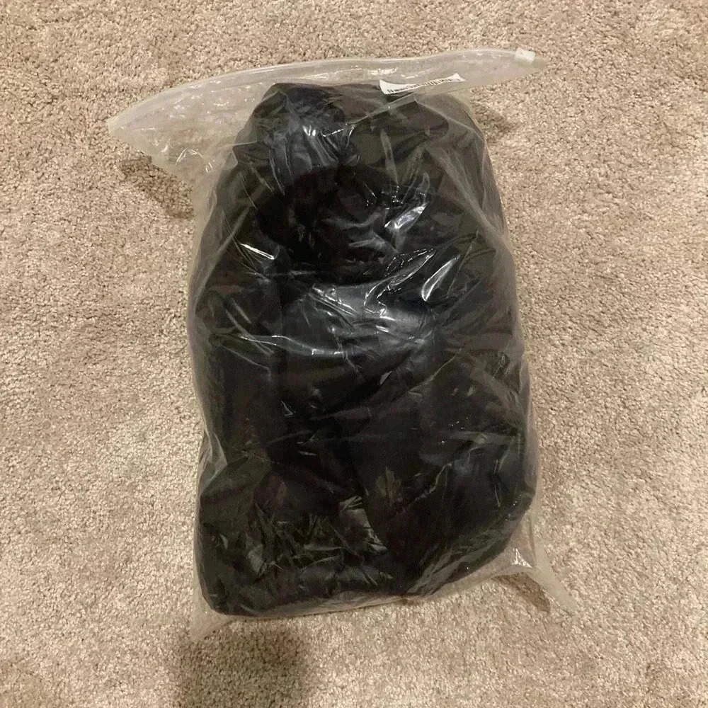 New Boys Black Puffer Jacket Coat Sz. S NWT - Picture 5 of 6